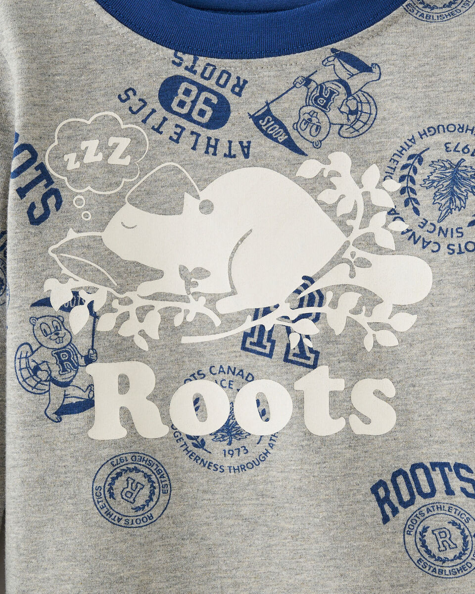 Toddler Grey Athletics Club PJ Set