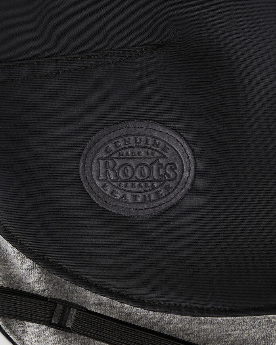 M Dog Varsity Jacket Nylon Leather Accessories Roots