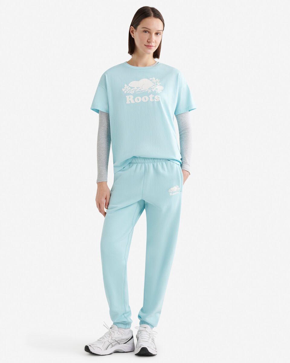 T-shirt décontracté en coton bio Cooper pour femme