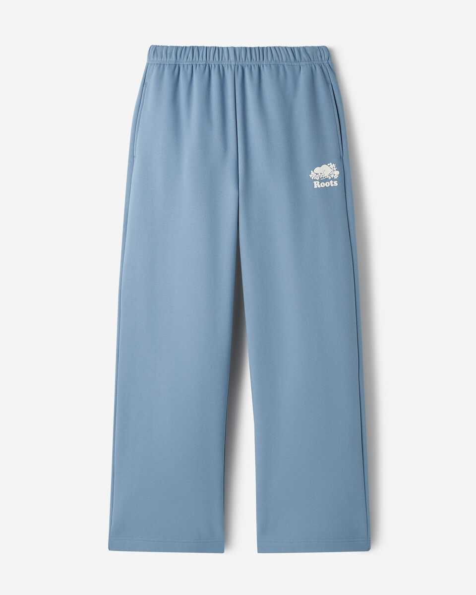 Organic Cooper Wide Leg Sweatpant