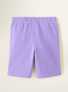 Short original en molleton ton-sur-ton pour enfants
