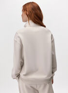 Organic Cooper Relaxed Quarter Zip Stein