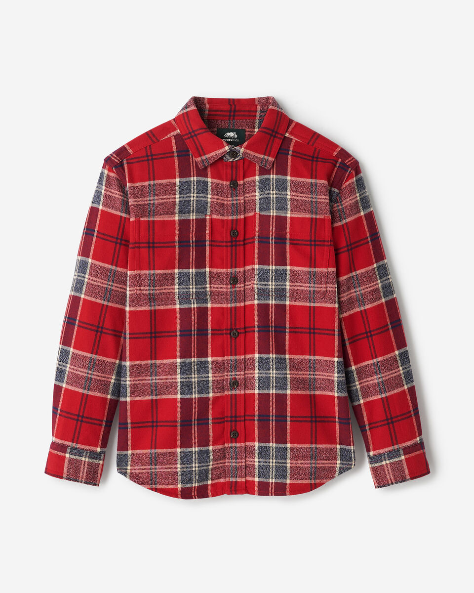 Kids Plaid Tidings Shirt