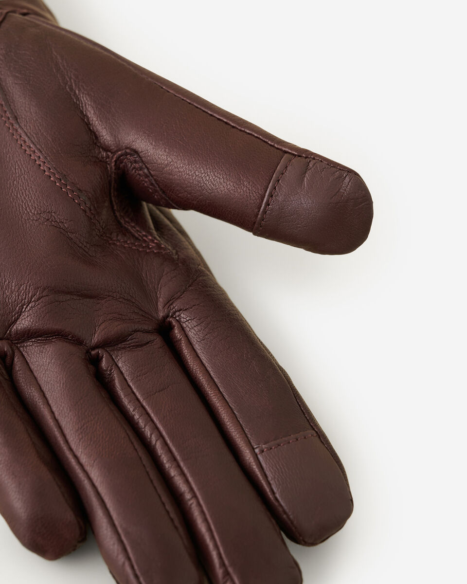 Gants tactiles en cuir nappa pour femmes