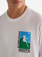 T-shirt à manches longues rétro alpin pour homme