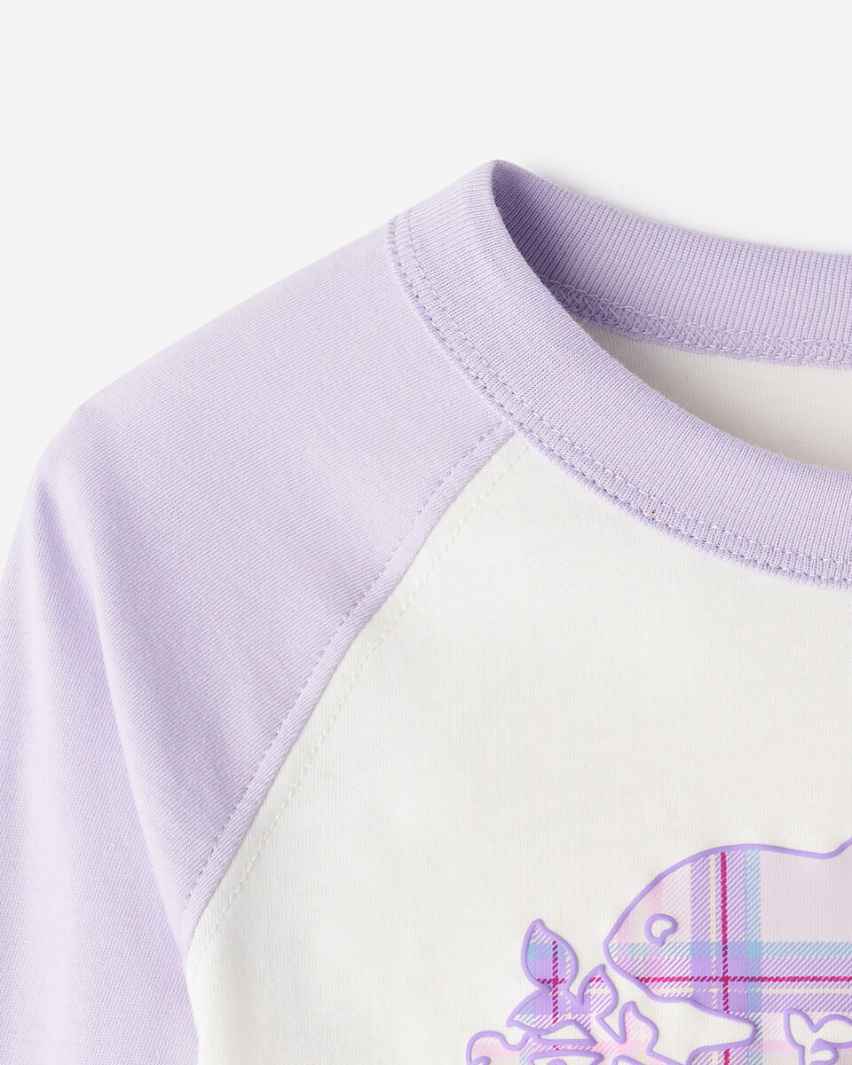 Toddler Plaid Baseball T-Shirt