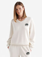 Organic Cooper V-Neck Sweatshirt