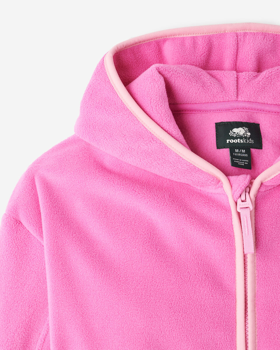 Kids Active Microfleece Full Zip Hoodie