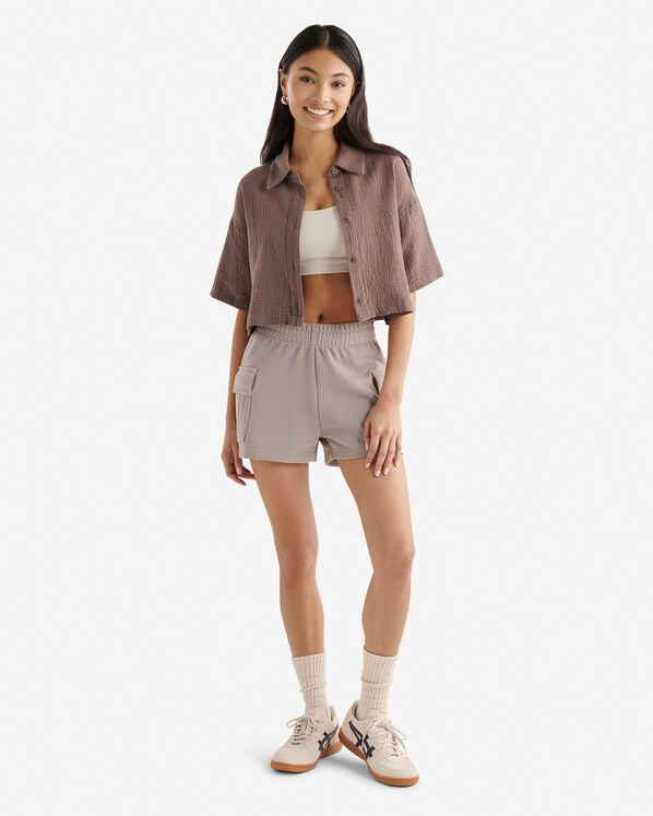 Isla Cotton Gauze Short Sleeve Shirt