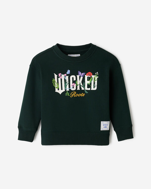 Chandail à col rond motif floral Roots X Wicked pour tout-petits