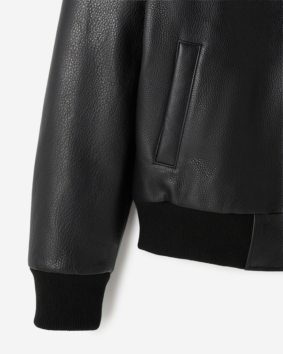 Blouson aviateur en cuir Prince