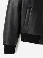 Blouson aviateur en cuir Prince
