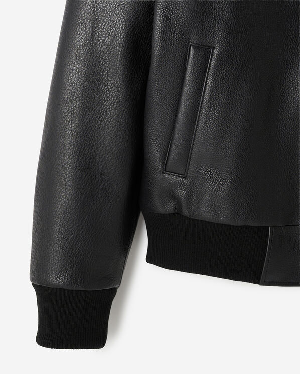 Blouson aviateur en cuir Prince
