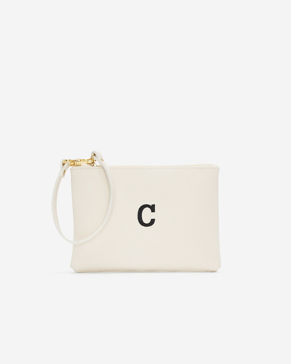 Monogram Wristlet