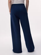 Pantalon &agrave; jambe large en molleton de coton bio Cooper