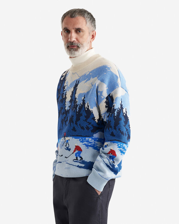 Landscape Intarsia Sweater