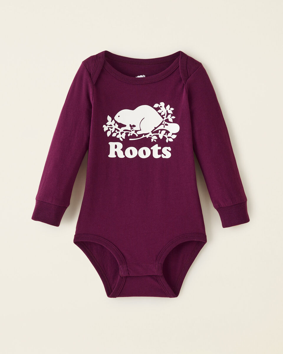 Baby Organic Cooper Beaver Bodysuit