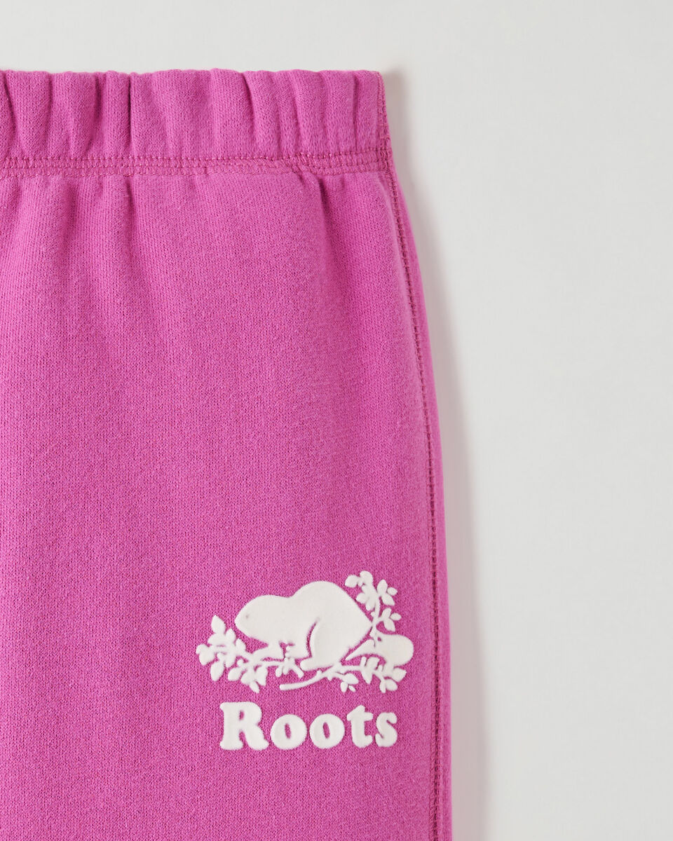 Pantalon original en molleton de coton bio Roots pour tout-petits