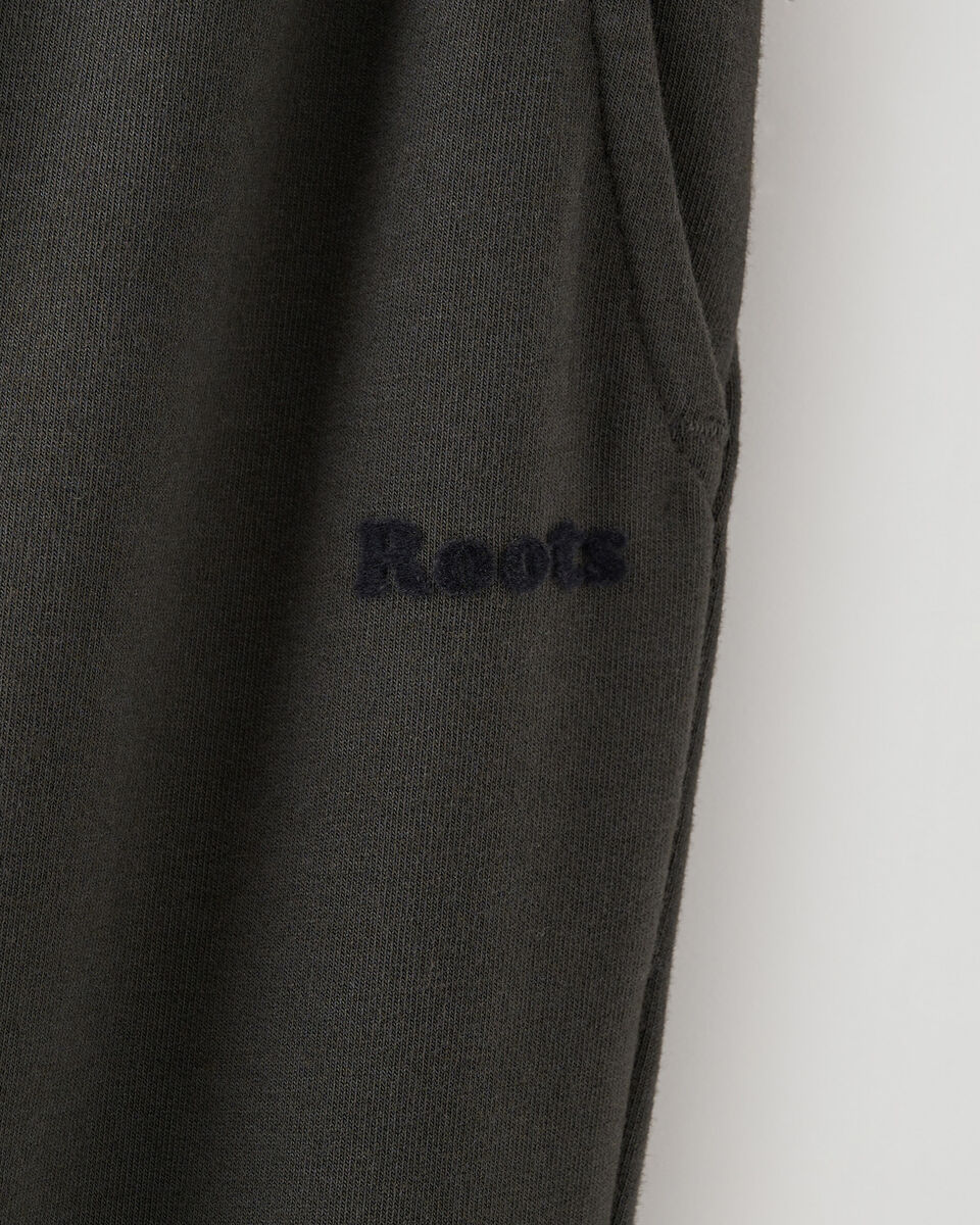 Pantalon en jersey bouclette et mélange modal