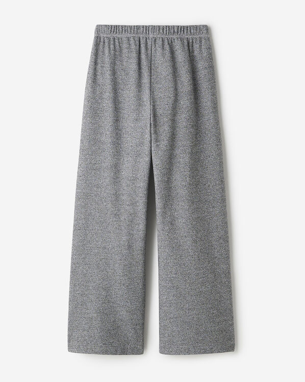 Pantalon à jambe large en molleton de coton bio Cooper