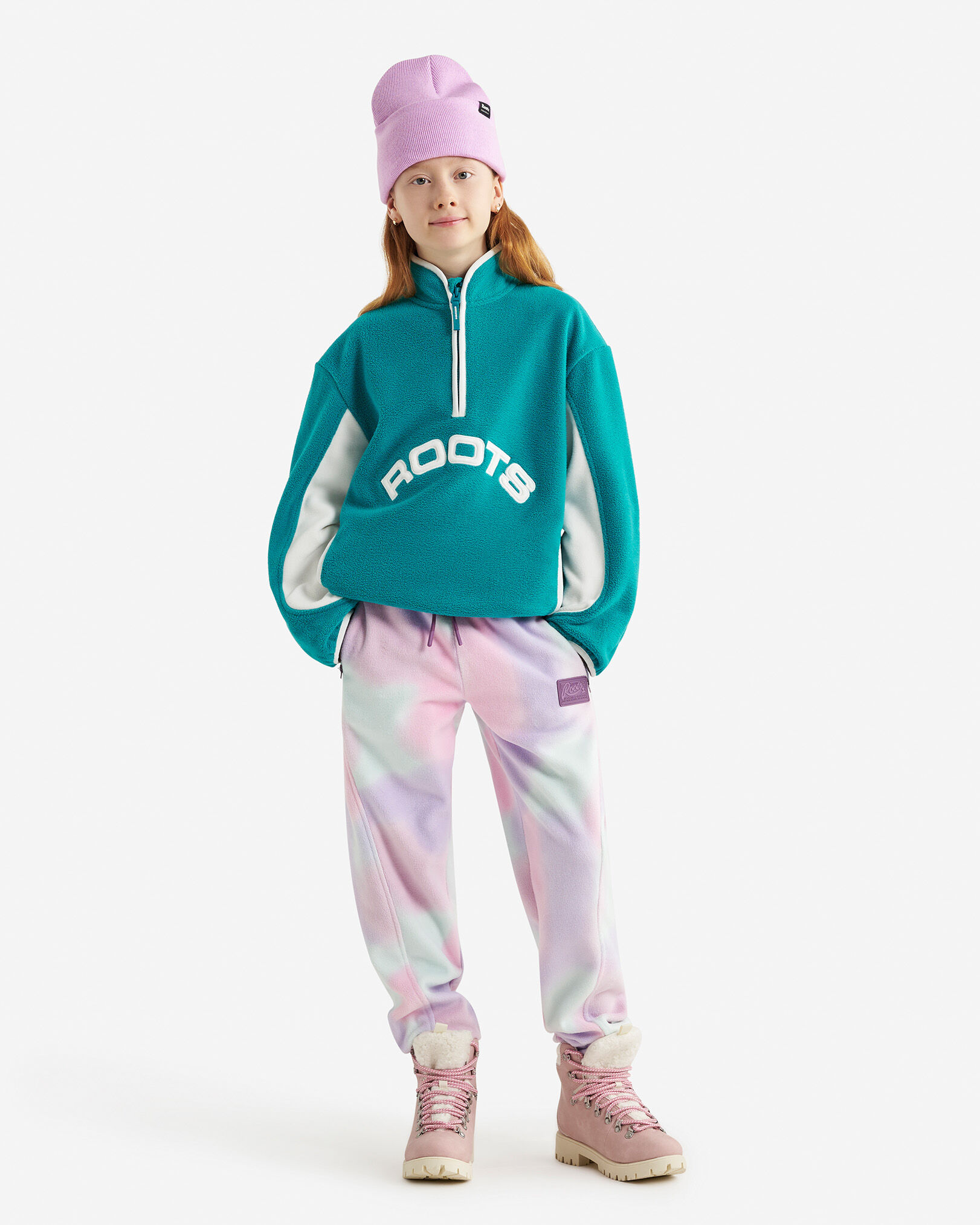 Kids Active Microfleece Half Zip