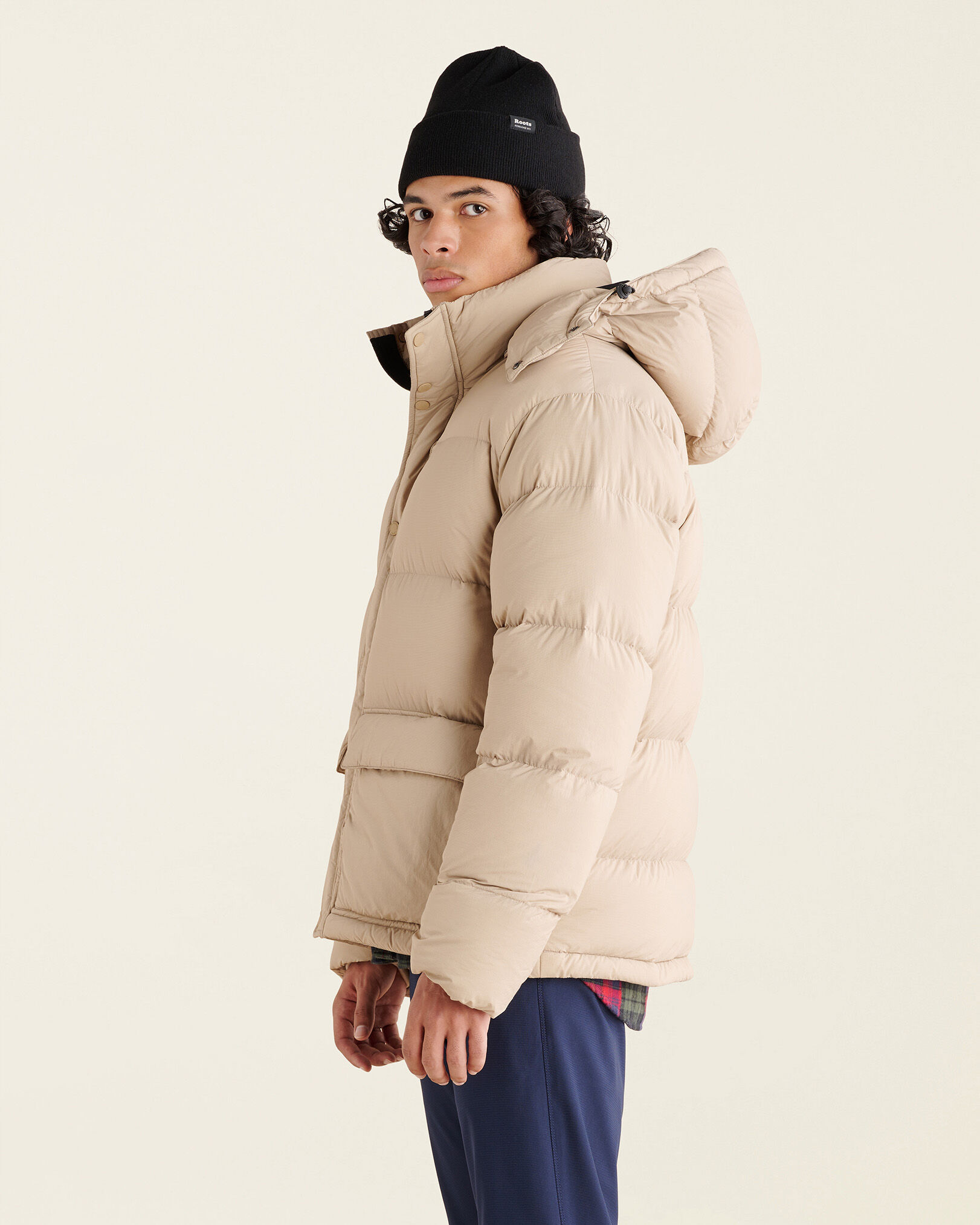 Roots puffer 2025 jacket mens