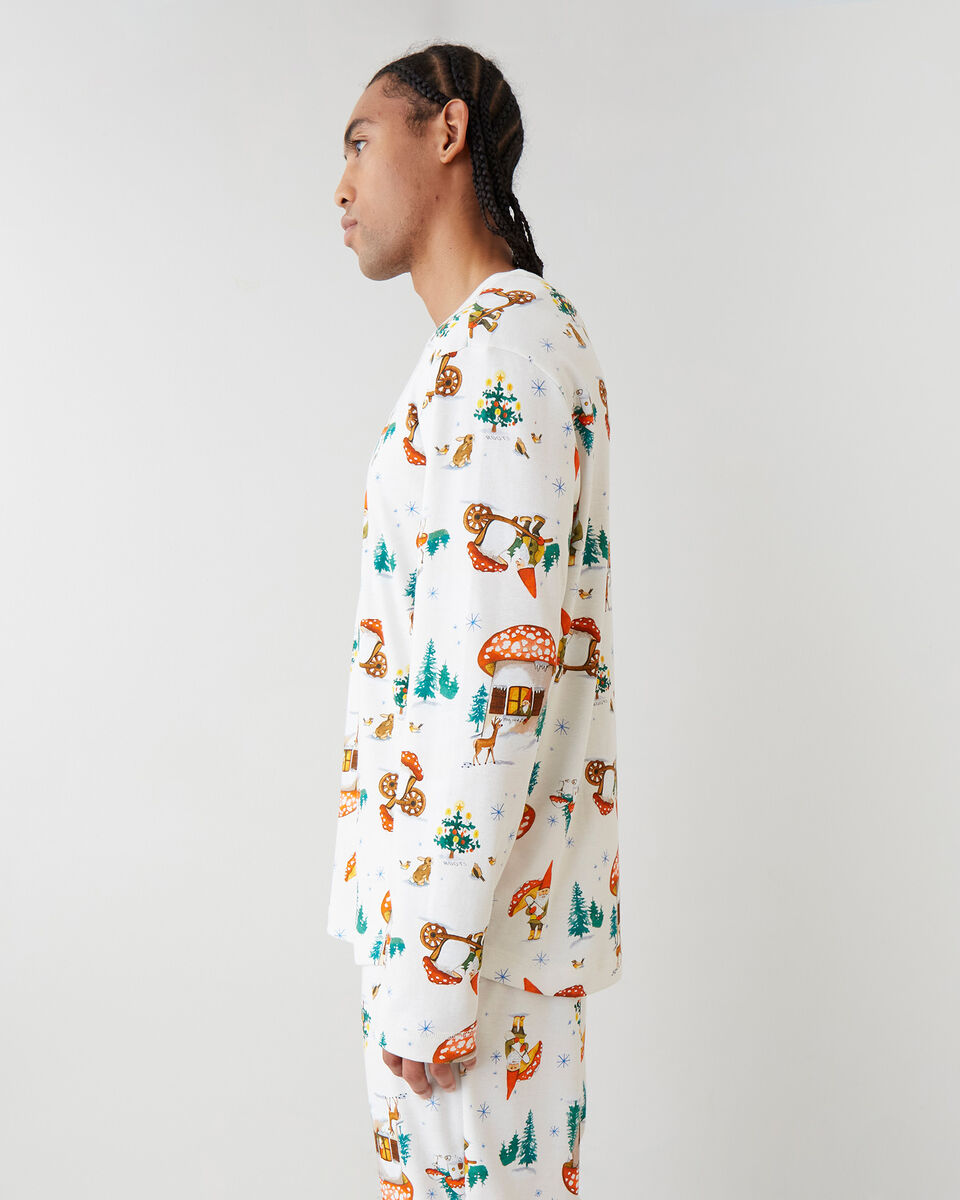 Mens Winter Wonderland Pajama Top