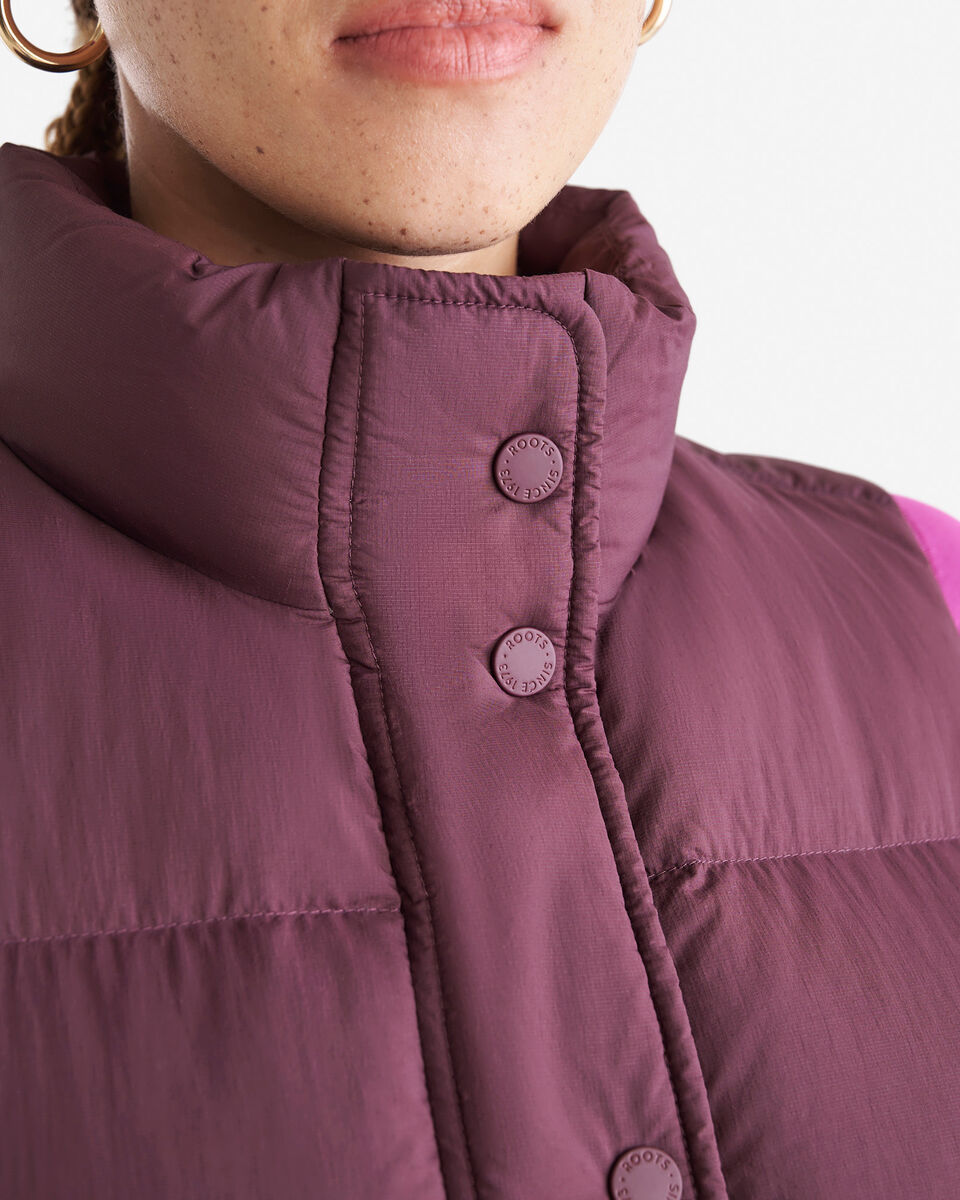 Roots Down Puffer Vest