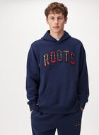 Plaid Applique Hoodie