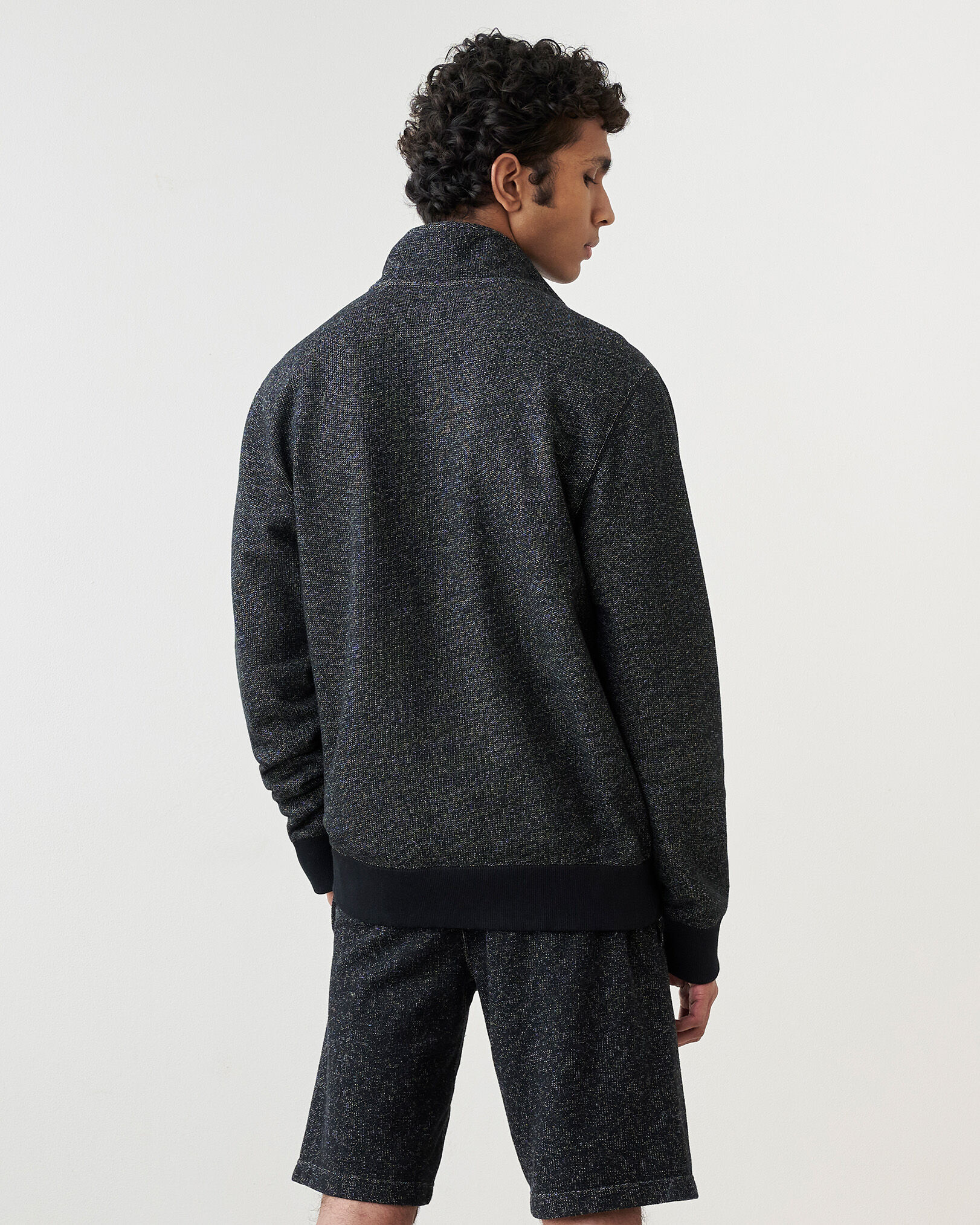 Chandail à col glissière originalen coton bio