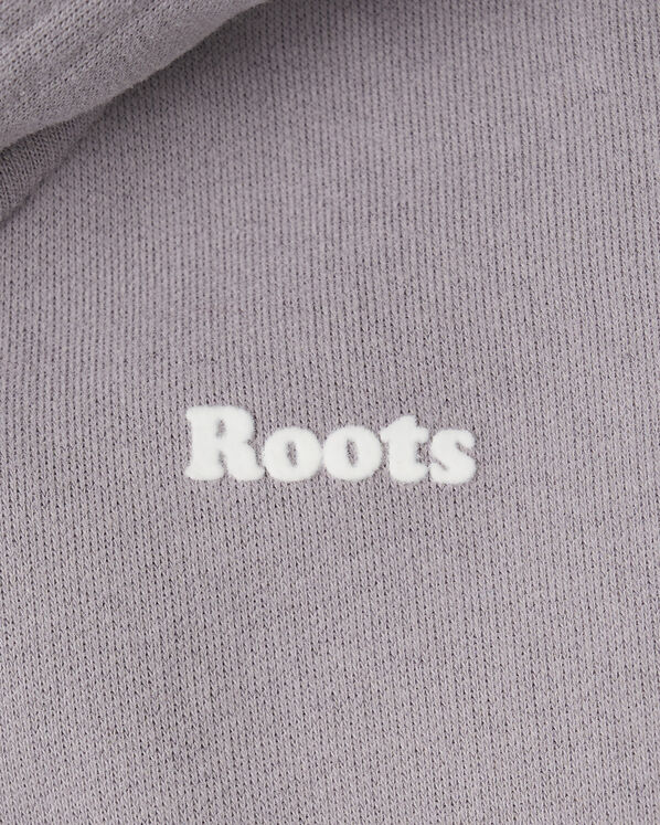 Toddler Girls Summer Cloud Cropped Bubble Full Zip Hoodie