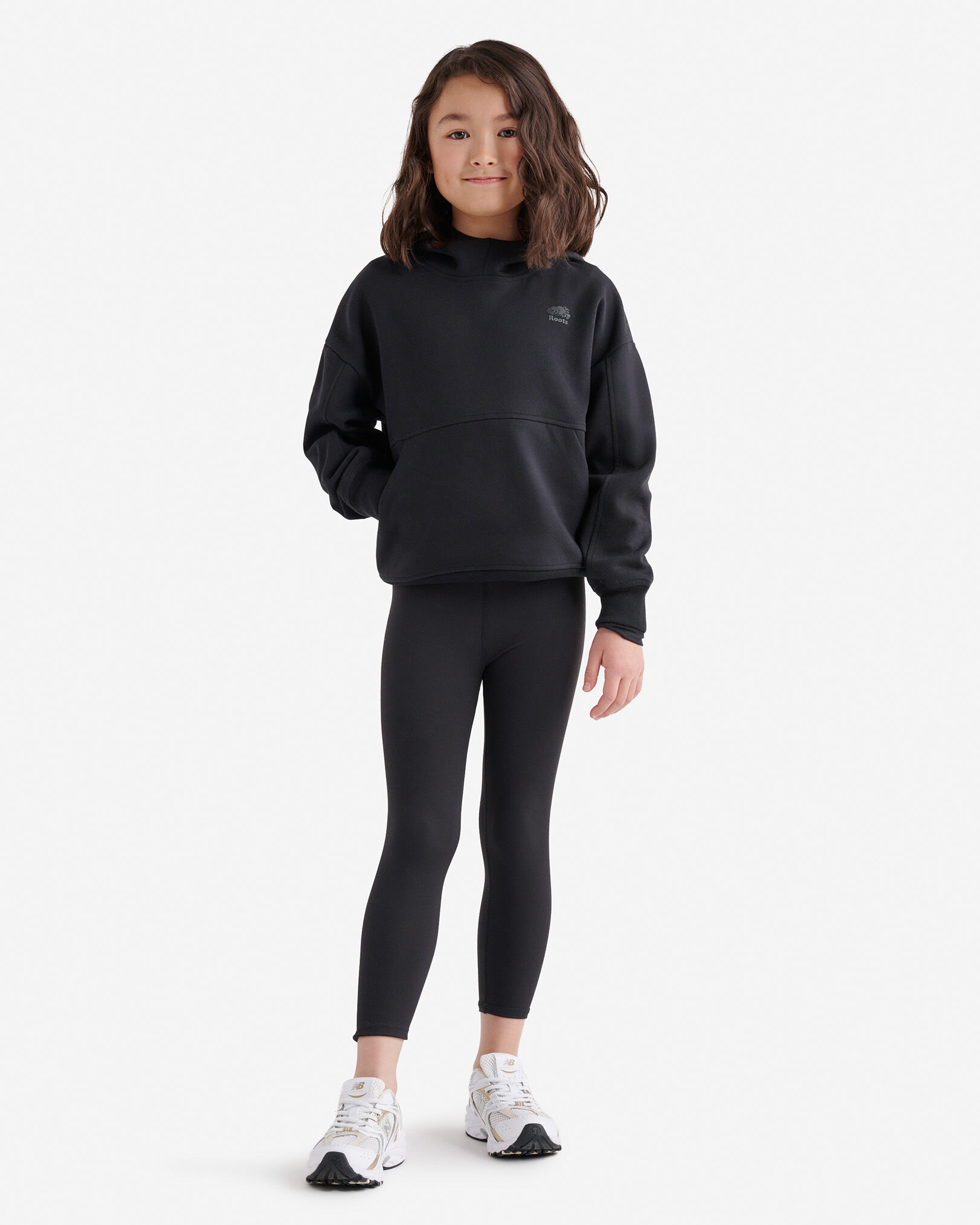 Girls Active Wrap Ankle Legging