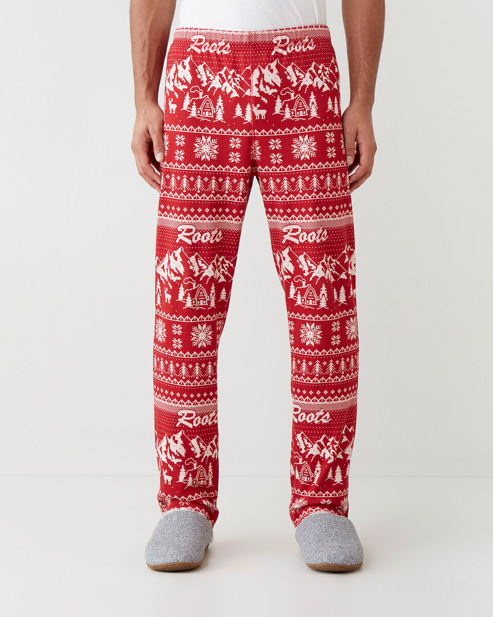 Mens Winter Wonderland Pajama Pant