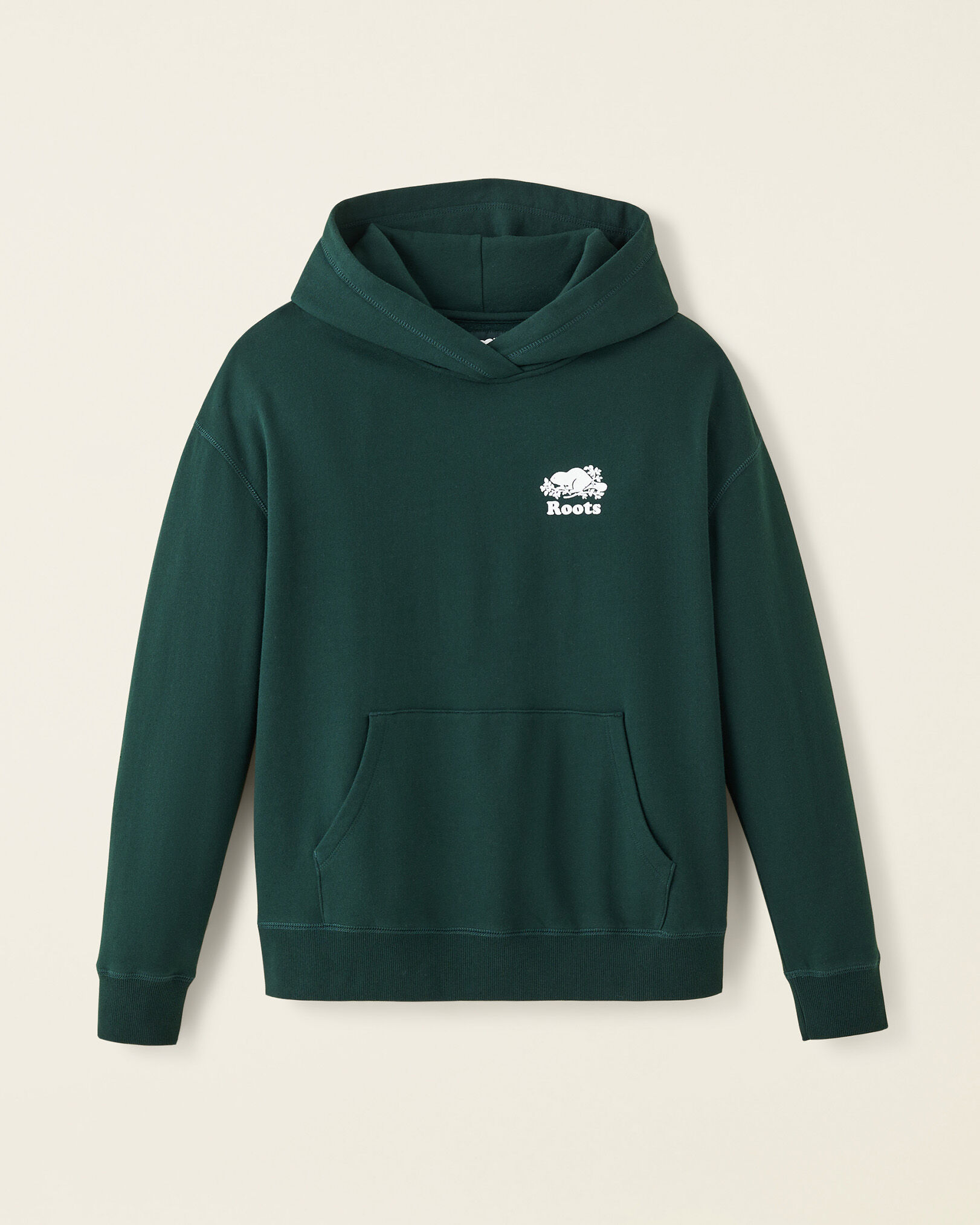 Roots green new arrivals hoodie