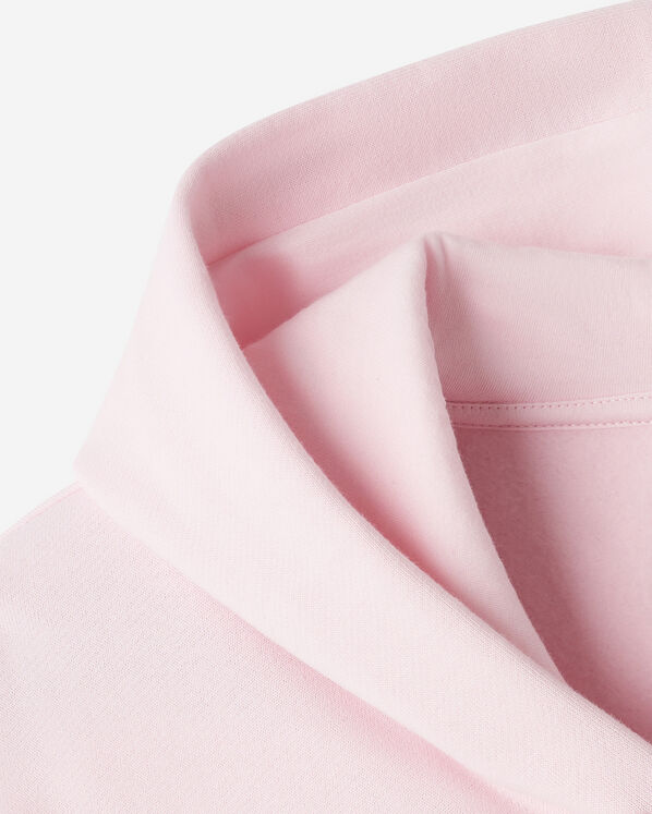 Chandail original d&eacute;contract&eacute; &agrave; capuchon et glissi&egrave;re en coton bio