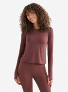 Renew Knit Fitted Long Sleeve Top