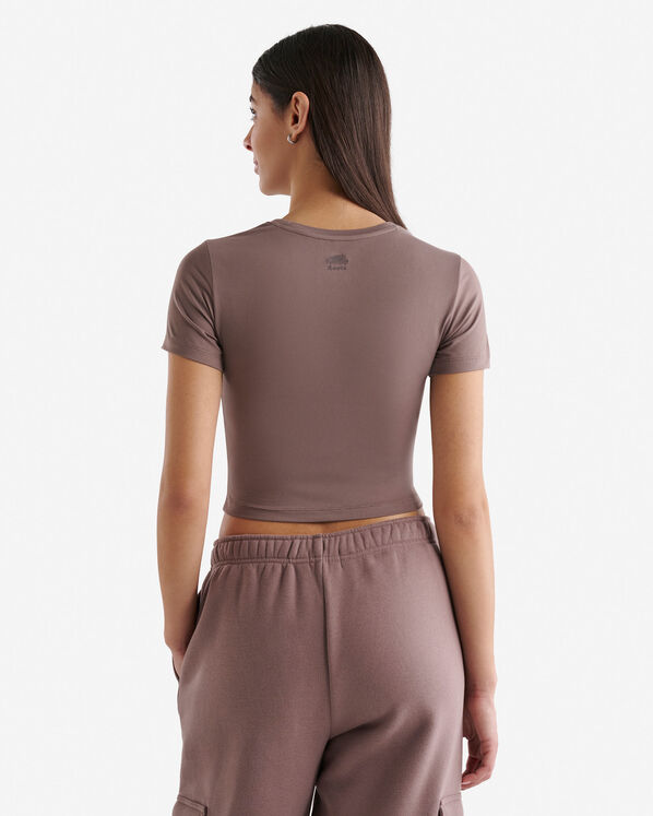 Renew Knit Crop T-Shirt