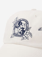Casquette de baseball à motif floral