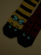 Kid Glow Critter Sock 2 Pack