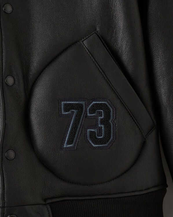 Shearling Varsity Jacket