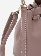 Mini sac seau 2.0 en cuir Cervino