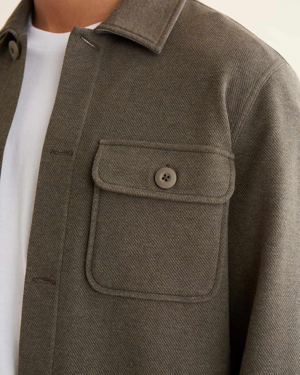 Junction Knit Twill Jacket