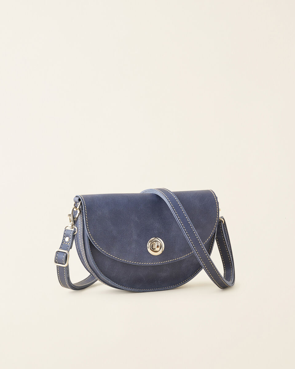 Mini sac à bandoulière en cuir Tribe