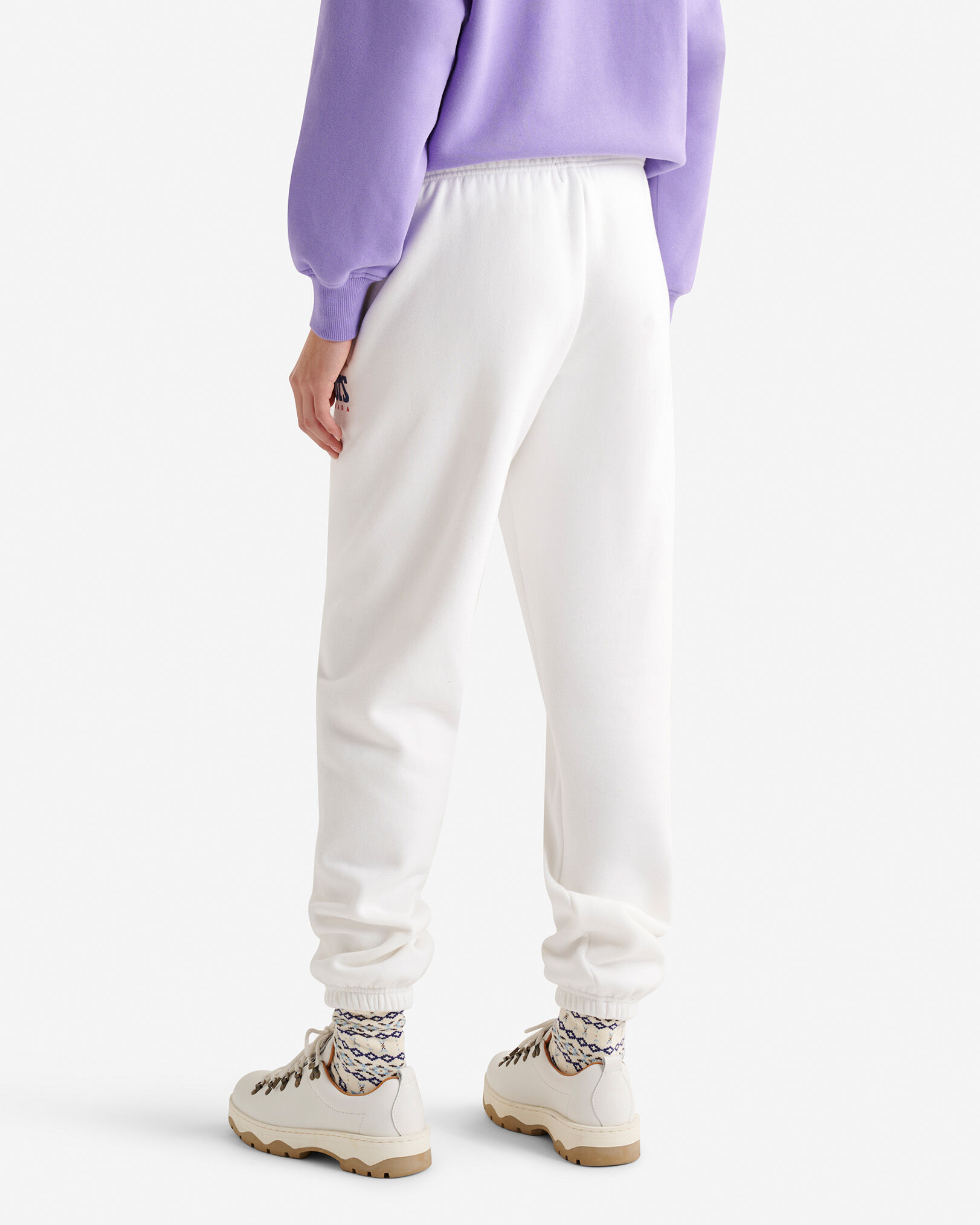 Pantalon en molleton rétro