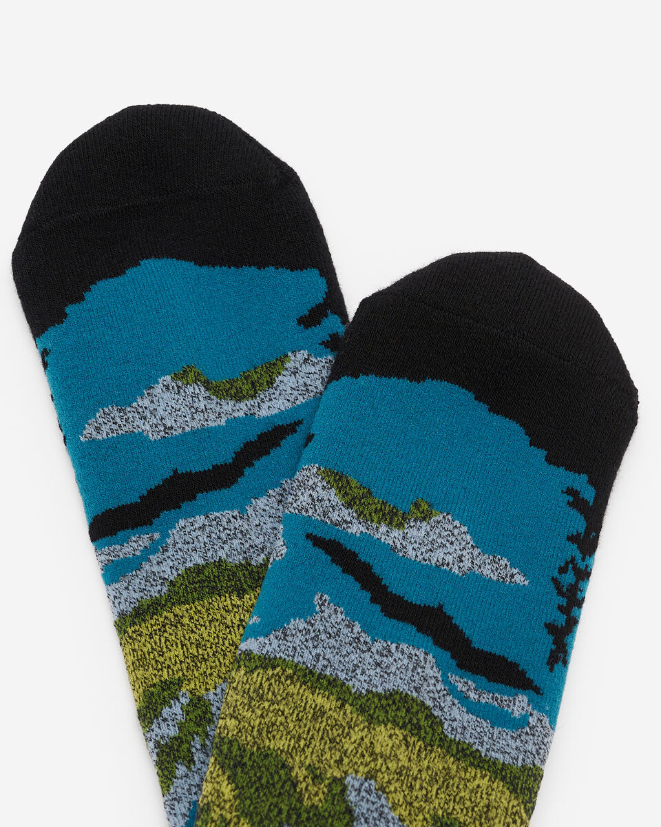 Adult Landscape Intarsia Sock