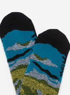 Adult Landscape Intarsia Sock