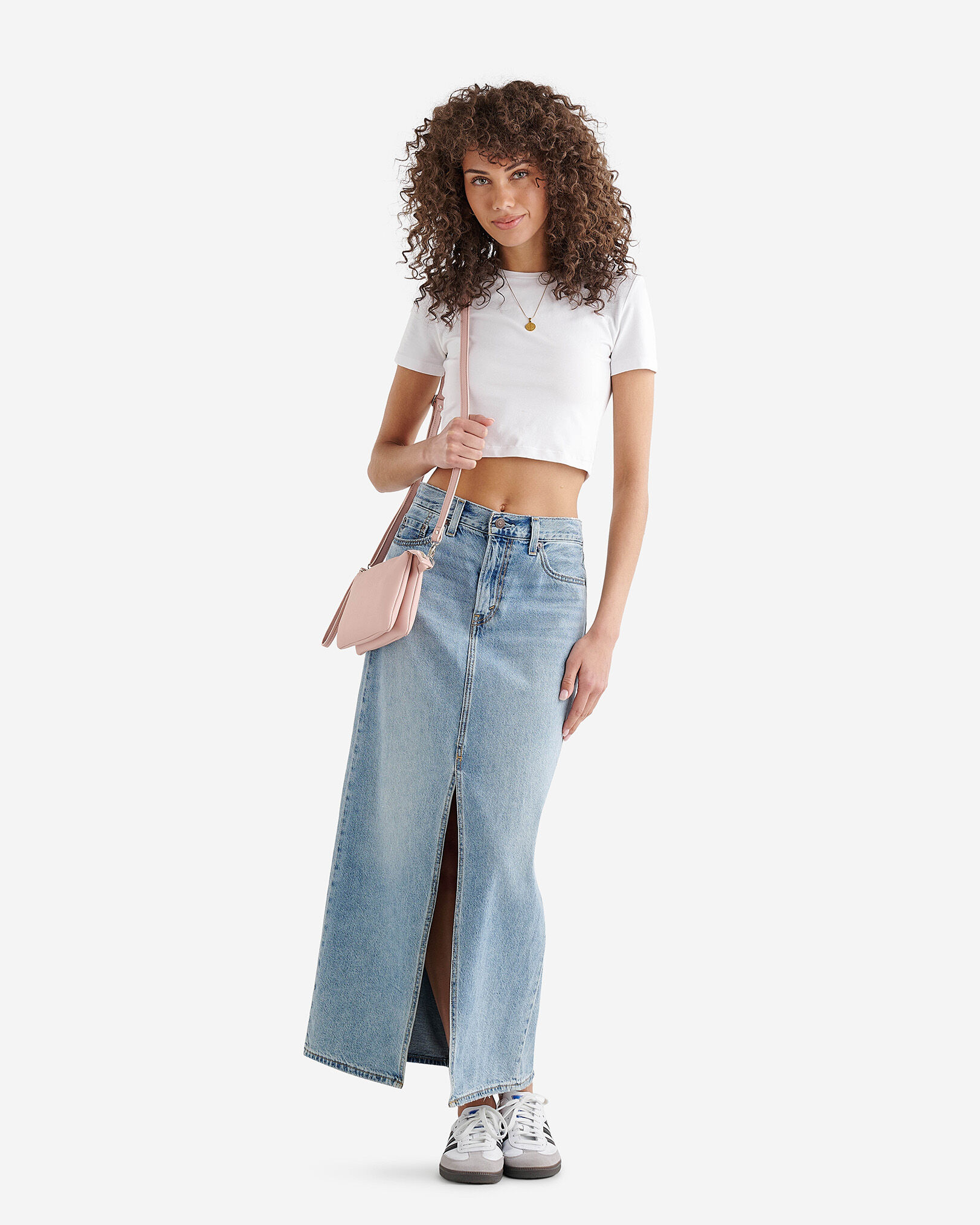 Levi s Ankle Column Skirt