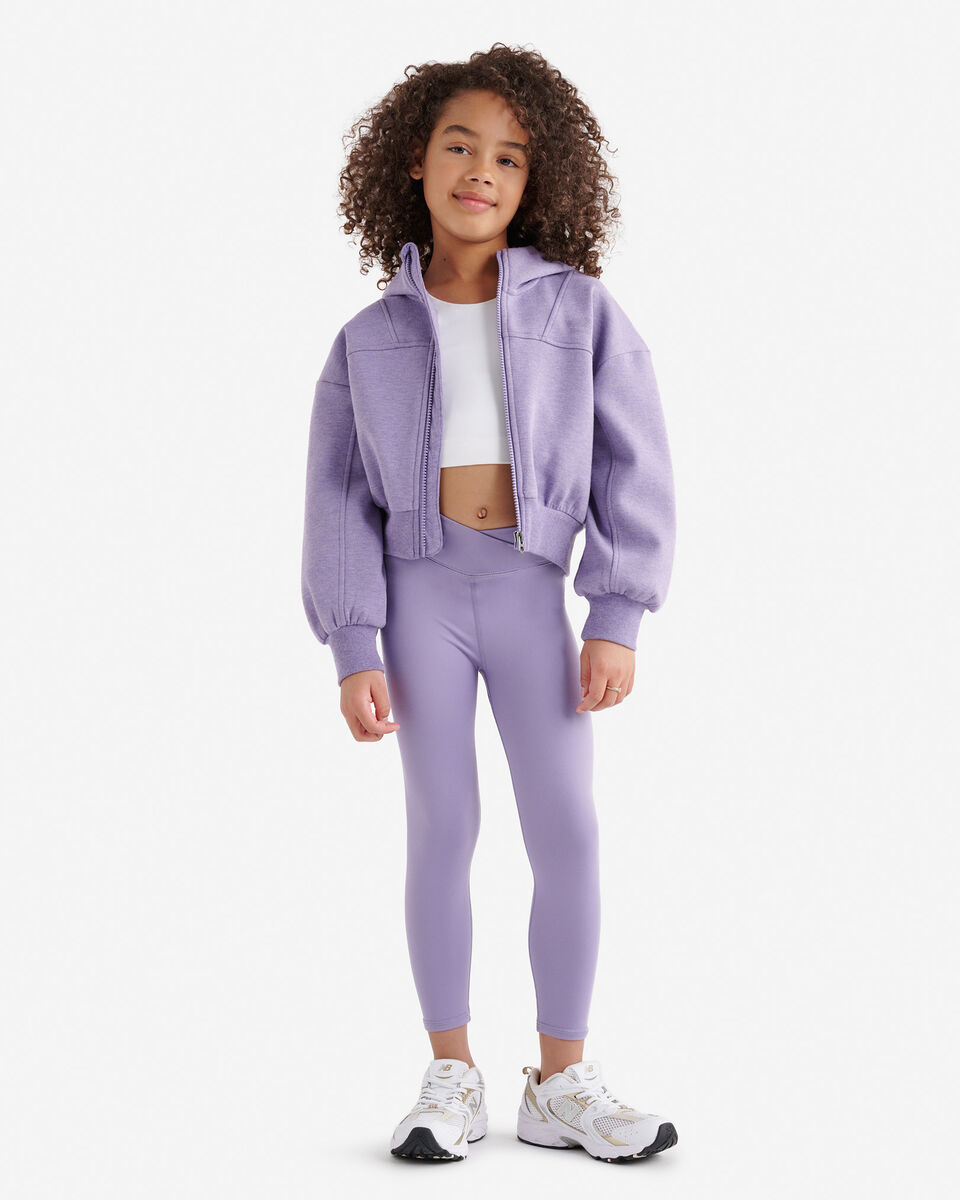 Girls Active Zip Hoodie