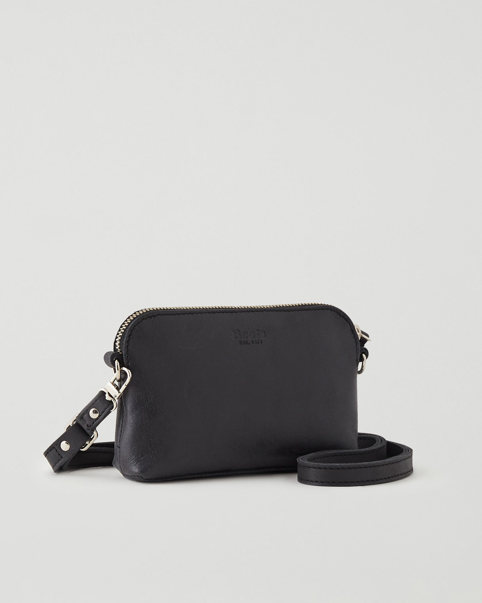 Plain black cross on sale body bag