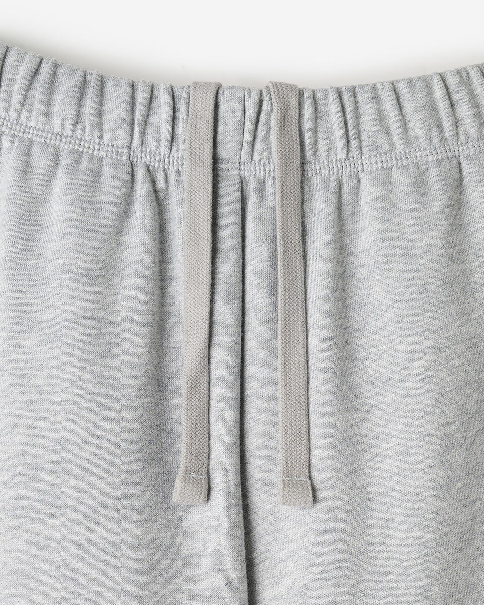 Pantalon molletonn&eacute; en coton biologique &agrave; jambe large Cooper 